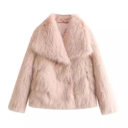 Manteau en fausse fourrure - Style chic