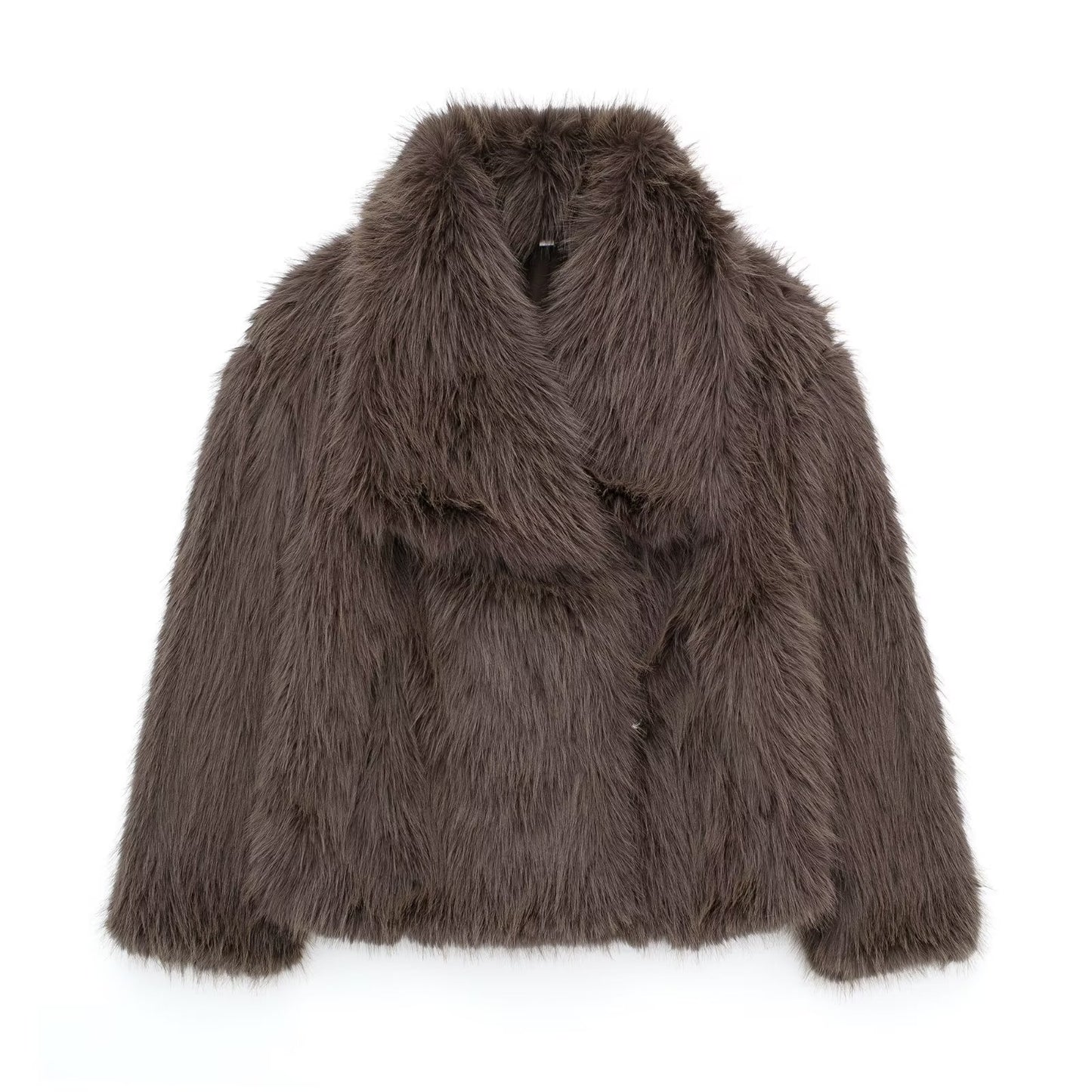 Manteau en fausse fourrure - Style chic