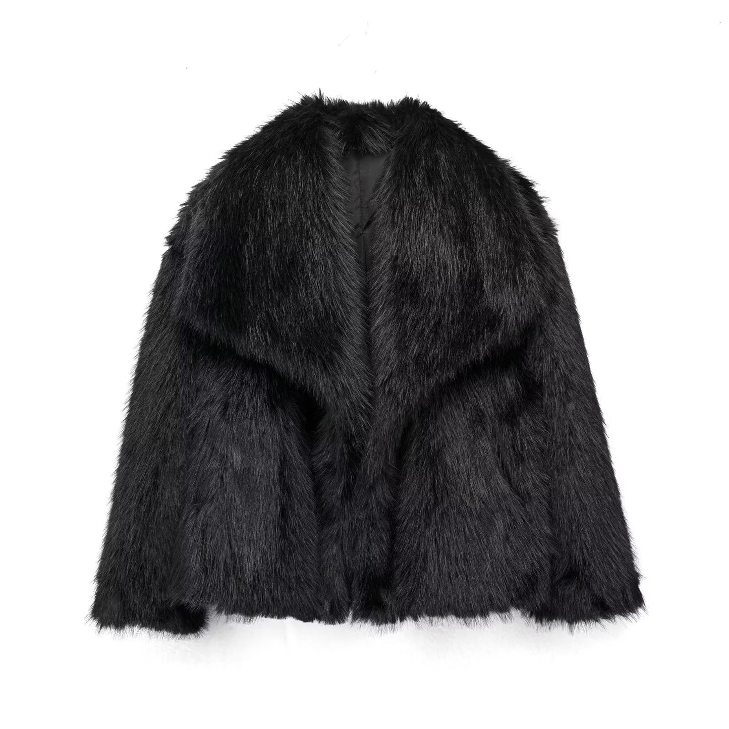 Manteau en fausse fourrure - Style chic