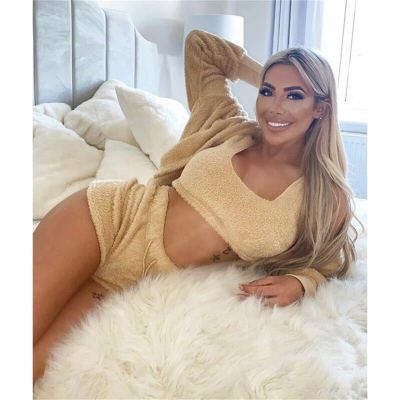Ensemble de Pyjama – Hiver Sexy avec Débardeur Doux,