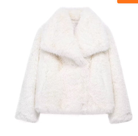 Manteau en fausse fourrure - Style chic