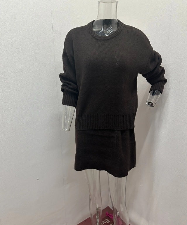 Ensemble Pull et Jupe pour Femme - 2 Pièces | Tricot Chic