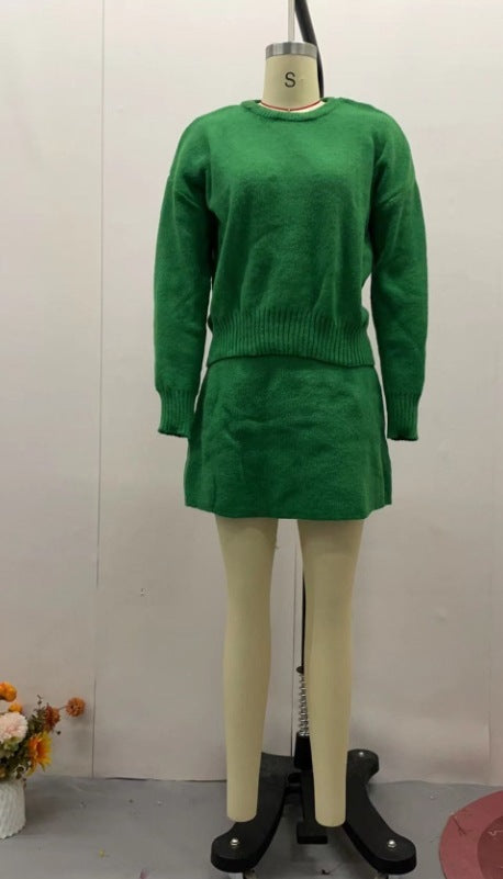 Ensemble Pull et Jupe pour Femme - 2 Pièces | Tricot Chic