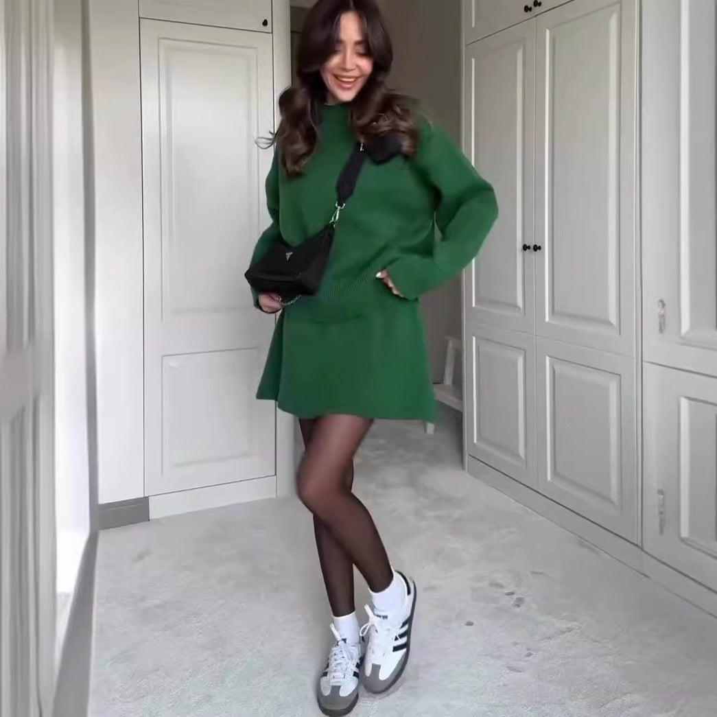 Ensemble Pull et Jupe pour Femme - 2 Pièces | Tricot Chic