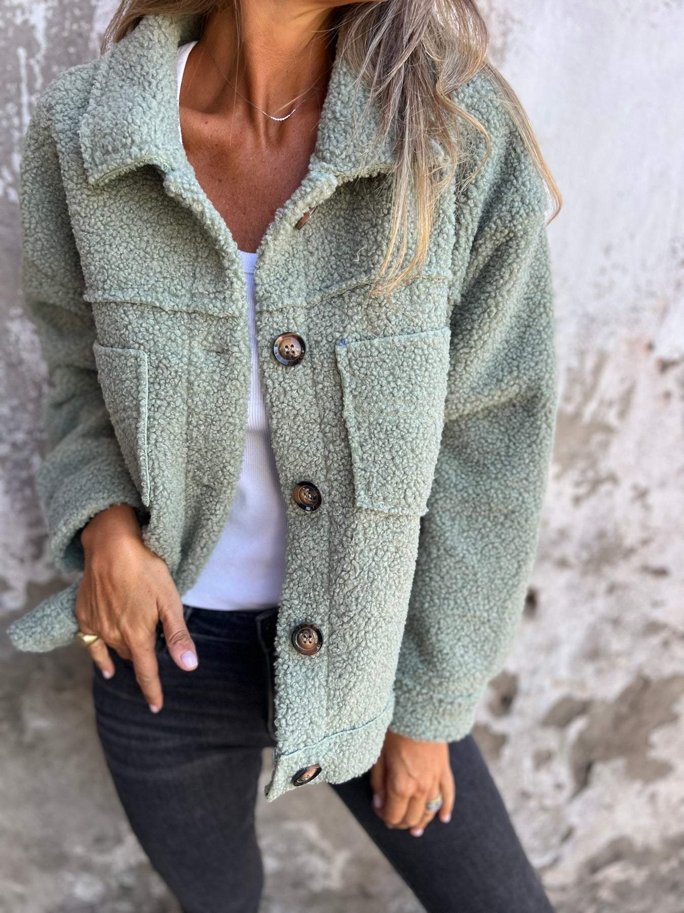 Aline | Veste élégante en polaire pour l'automne et l'hiver