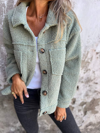 Aline | Veste élégante en polaire pour l'automne et l'hiver